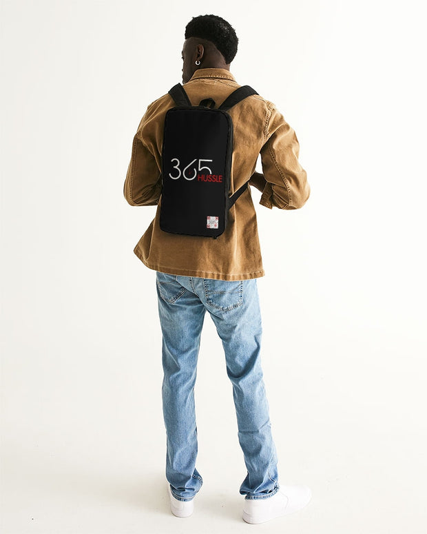 black 365 hussle Slim Tech Backpack