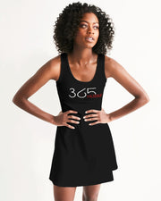 black 365 hussle Women's Racerback Dress