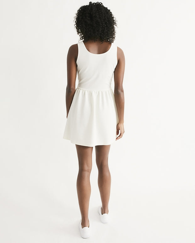 365 hussle Women's Scoop Neck Skater Dress