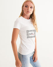 think outside the box white Women's Graphic Tee