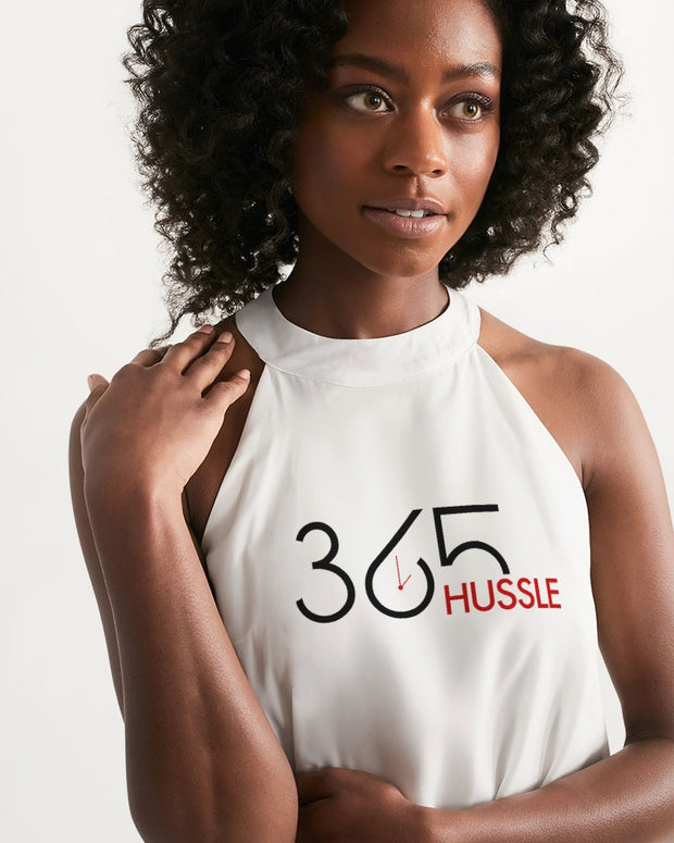 365 hussle Women's Halter Dress