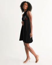 black 365 hussle Women's Halter Dress