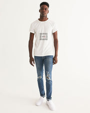 think outside the box white Men's Graphic Tee