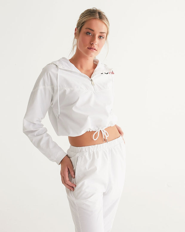 365 hussle Women's Cropped Windbreaker