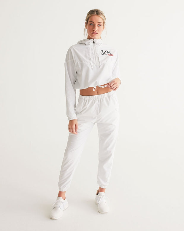 365 hussle Women's Cropped Windbreaker