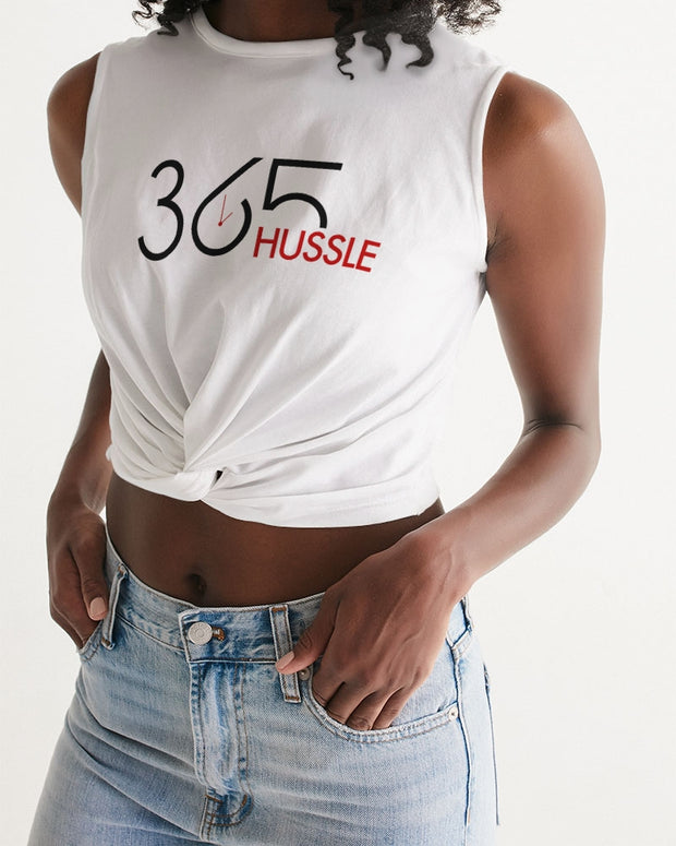 365 hussle Women's Twist-Front Tank