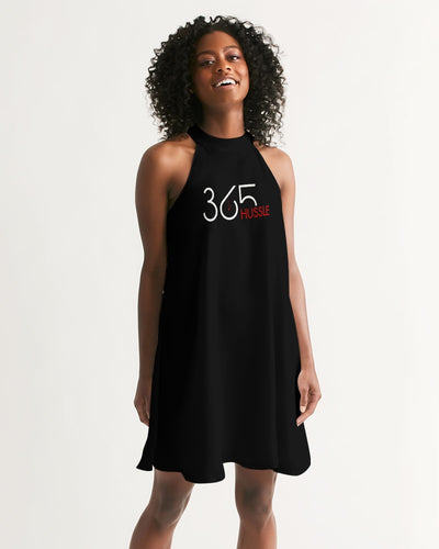 black 365 hussle Women's Halter Dress