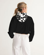 black matrix Women's Cropped Windbreaker