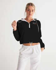 black matrix Women's Cropped Windbreaker