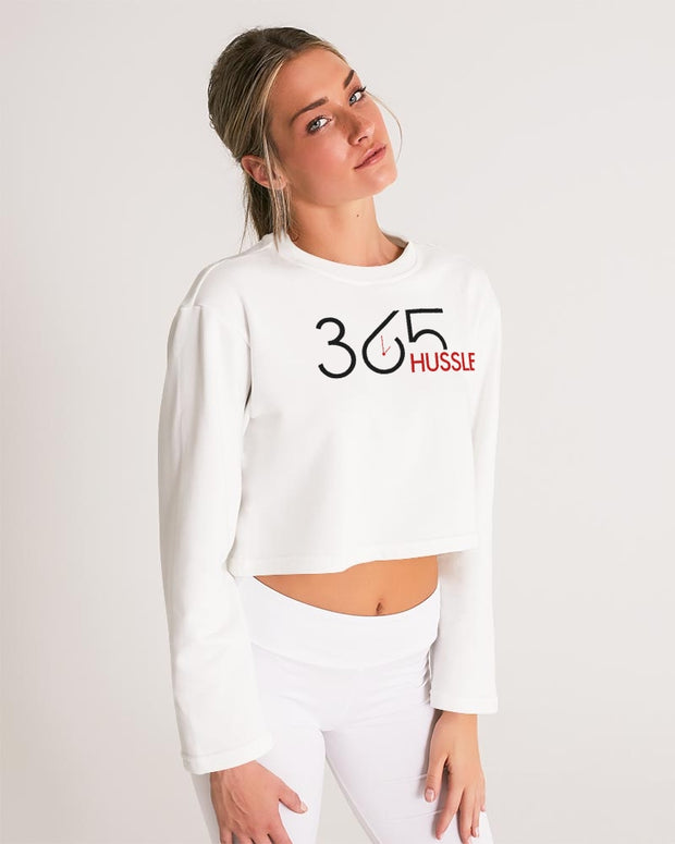 365 hussle Women's Cropped Sweatshirt