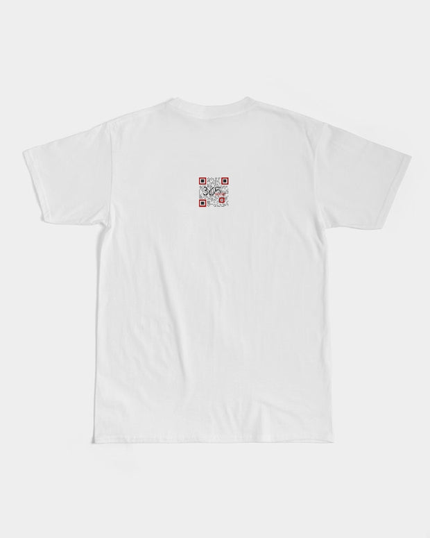 think outside the box white Men's Graphic Tee