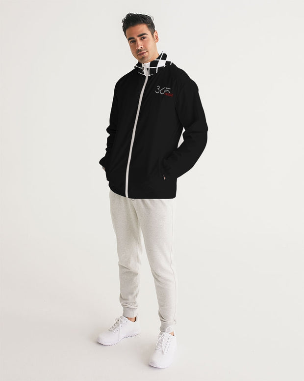 black 365 hussle Men's Windbreaker