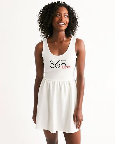 365 hussle Women's Scoop Neck Skater Dress